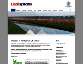 hortisystems.co.uk screenshot