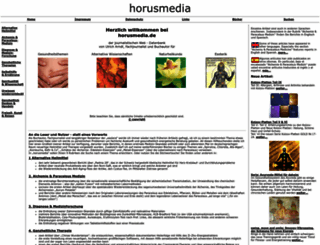 horusmedia.de screenshot