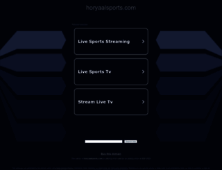 horyaalsports.com screenshot