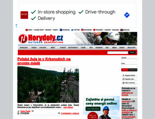 horydoly.cz screenshot