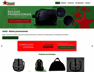 hoshibolsas.com.br screenshot