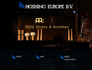 hoshinobenelux.eu screenshot