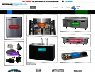 hoshizakirefrigeration.com screenshot