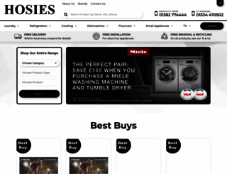 hosies-electrical.co.uk screenshot