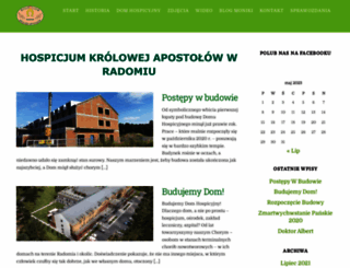 hospicjum.radom.pl screenshot