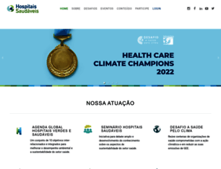 hospitaissaudaveis.org screenshot