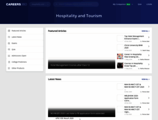hospitality.career360.info screenshot