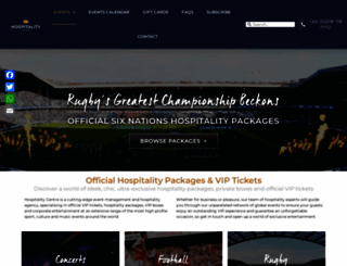 hospitalitycentre.co.uk screenshot