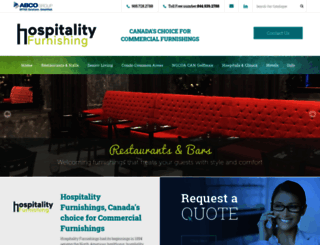 hospitalityfurnishings.ca screenshot