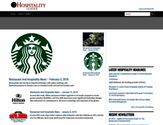 hospitalityleaderonline.com screenshot