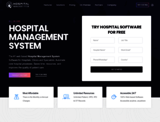 hospitalmanagementsystem.org screenshot