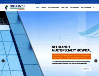 hospitalneelkanth.com screenshot
