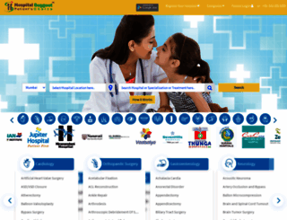 hospitalsuggest.com screenshot