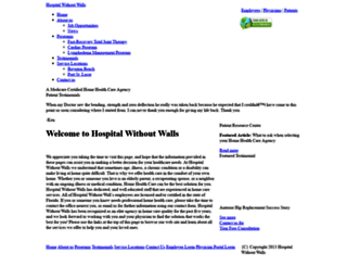 hospitalwithoutwalls.com screenshot