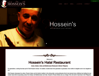 hosseins.com screenshot