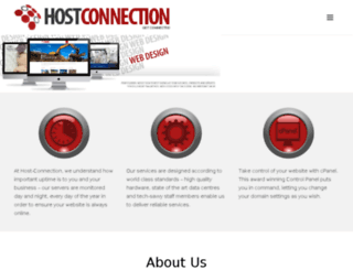 host-connection.com screenshot