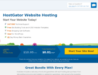 host-gator.com screenshot