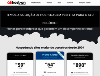 host-on.com.br screenshot