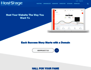 host-stage.net screenshot