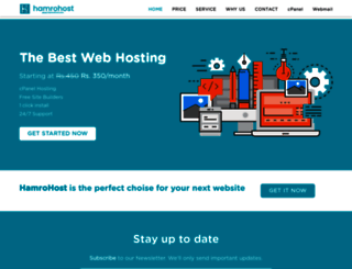 host.hamro.com screenshot