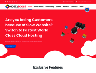 host2boost.com screenshot