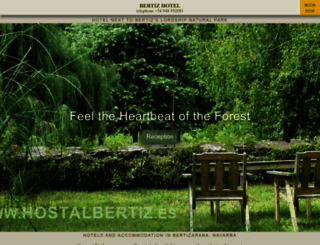 hostalbertiz.com screenshot