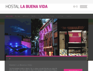 hostallabuenavida.com screenshot
