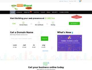 hostbharat.com screenshot