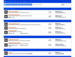 hostbillforums.com screenshot