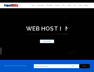 hostblitz.com screenshot