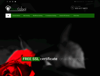 hostcabal.com screenshot