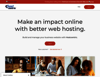 hostcentric.com screenshot