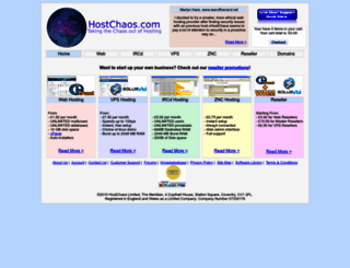 hostchaos.com screenshot
