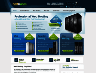 hostclation.com screenshot