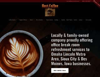 hostcoffee.net screenshot