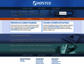 hosted.com.br screenshot
