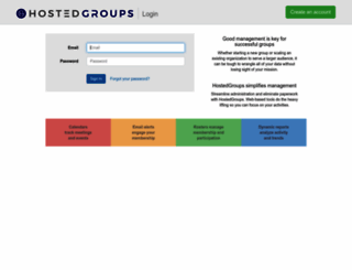 hostedgroups.org screenshot