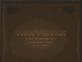 hostedwithgeeks.com screenshot
