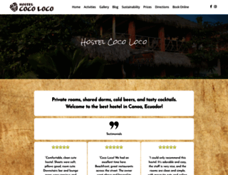 hostelcocoloco.com screenshot