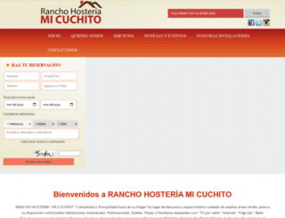 hosteriamicuchito.com screenshot