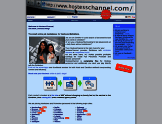 hostesschannel.com screenshot