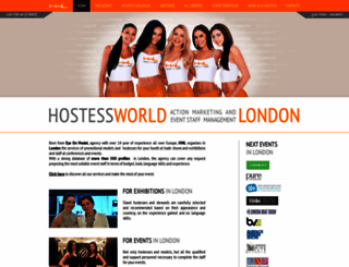 hostessworldlondon.com screenshot