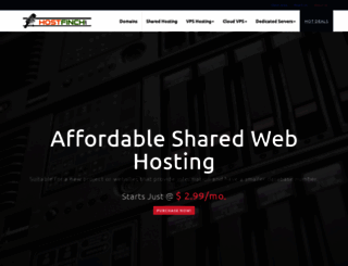hostfinch.net screenshot