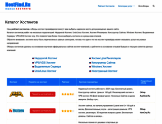 hostfind.ru screenshot