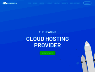 hostfizia.com screenshot