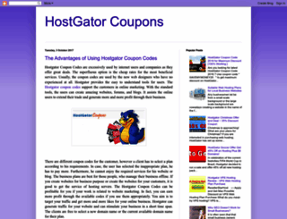 hostgatorcouponsupersale.blogspot.in screenshot