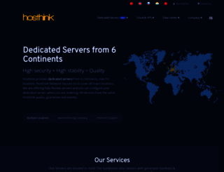 hosthink.net screenshot
