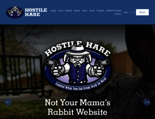 hostilehare.com screenshot