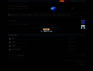 hostilespace.co.uk screenshot