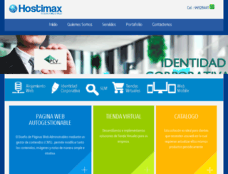 hostimax.com screenshot